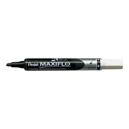 Marqueur tableau blanc PENTEL Maxiflo-pointe ultra-large noir - Marqueurs  tableaux blancs